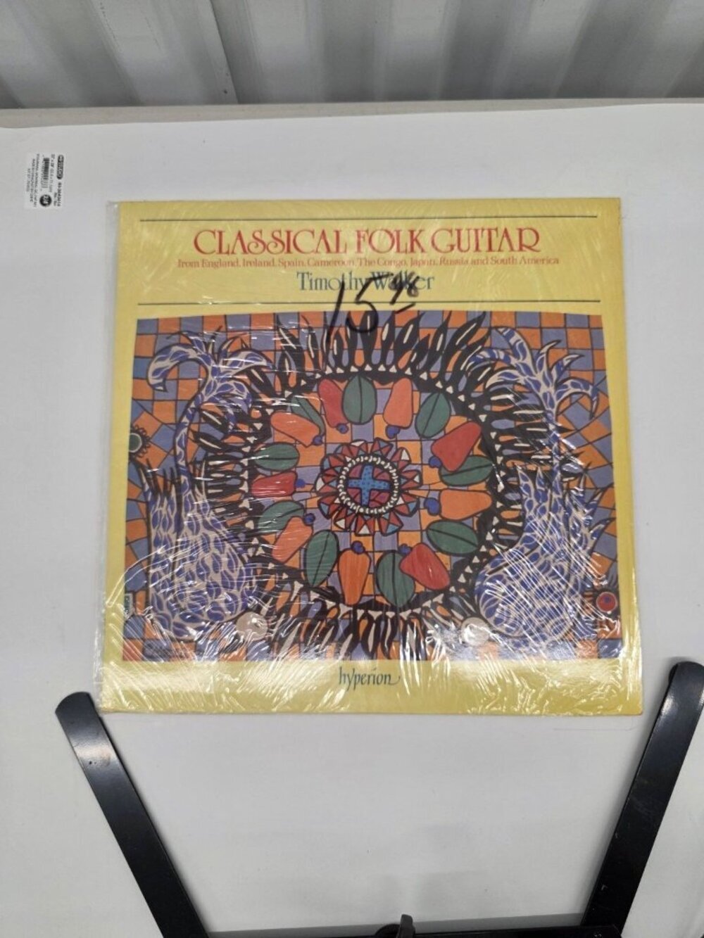 Timothy Walker – Classical Folk Guitar LP Record 1980 Hyperion Classical Folk 33